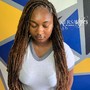 Boho Knotless Braids (Midback)