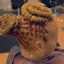 Crochet  weave/ braid style