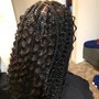 Medium Knotless Box Braids