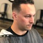 Men's Haircut and Face Shave