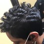 Cornrows for under wig units