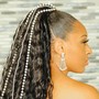 Feed in Braids + Box braids