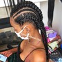 Ponytail with LargeBraid