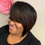 Relaxer Cut &amp; Short hair style