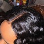 Full sewin with closure