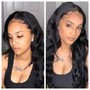 Braid down | Sew on UPART wig | Style