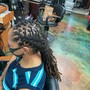 Men bun Cornrows