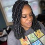 Small Butterfly locs( BOB LENGTH ONLY)