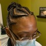 Reg. Updo on Relaxed hair