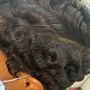 #Relaxer retouch /only the roots