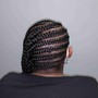 Feed -in braids with Sew-In