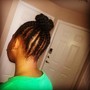 Small Individual Senegalese Twist (mid back)