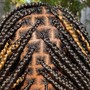 Bra length Individual Braids