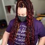 Medium Goddess faux locs (partial)