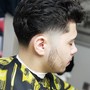 Adult basic buzz fade/taper cut