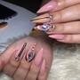 Full Set W/10 Nail Design