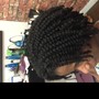 Natural Twists( on natural or relaxed hair)