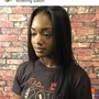 Roller Set(relaxed hair)