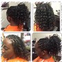 Bantu Knots( protective style)