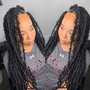 Butterfly Locs /Distressed locs