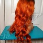 Roller Set (Relaxed Hair)