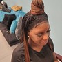 Individual Braids Front Hairline