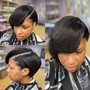 Shape Cutting and Natural Hair Style