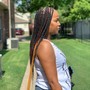 Small Knotless/ Goddess Braids