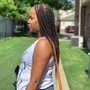 Small Knotless/ Goddess Braids