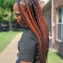 Small Knotless/ Goddess Braids