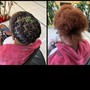 Starter locs on Medium Hair ( Ear length)