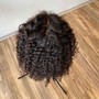 Silk wrap with Curls