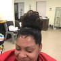 Relaxer sides and back