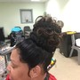 Relaxer sides and back