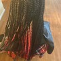 Medium Box Braids(mid-back)