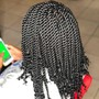 Add bohemian human hair 2 bundles included