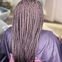 Medium Knotless Braids