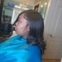 Half Up Half Down Sew In