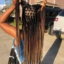 Boho flip over (with human hair )