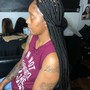 Mens straight back braids