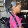 Kid's Stitched Ponytail