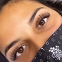 Eyelash extensions (volume)