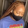 Medium Knotless Braids