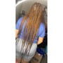 Medium Knotless Braids