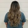 Shampoo and Style(curling/flat iron)