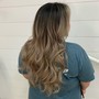 Partial foil highlights/Peekaboos