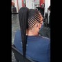 2 feed in braids