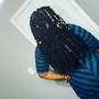 Box braids no hair