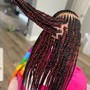 Box braids no hair