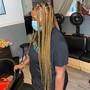 12 FEED-IN + SMEDIUM KNOTLESS BOX BRAIDS